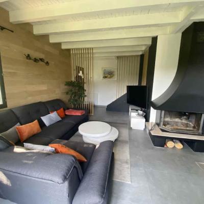 Maison Contemporaine Pont De Montvert Avec Cheminee